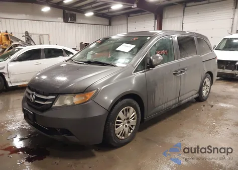 2016 Honda Odyssey Lx z USA, uszkodzony, nr VIN 5FNRL5H27GB069328